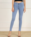 Skinny Women Grey Jeans Ash Gray