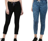 Regular Women Blue, Black Jeans Blue,Black