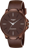 All Brown Silicon Mesh Strap Series Analog Watch  - For Men