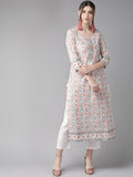 Women Floral Print Straight Kurta